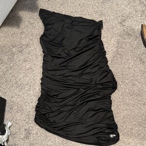 Chic One Shoulder Black Dress NWT